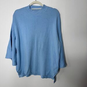 BLVD blue soft and cozy sweater size small